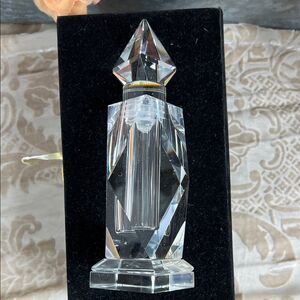 Marilyn Miglin Crystal Cut Perfume Bottle